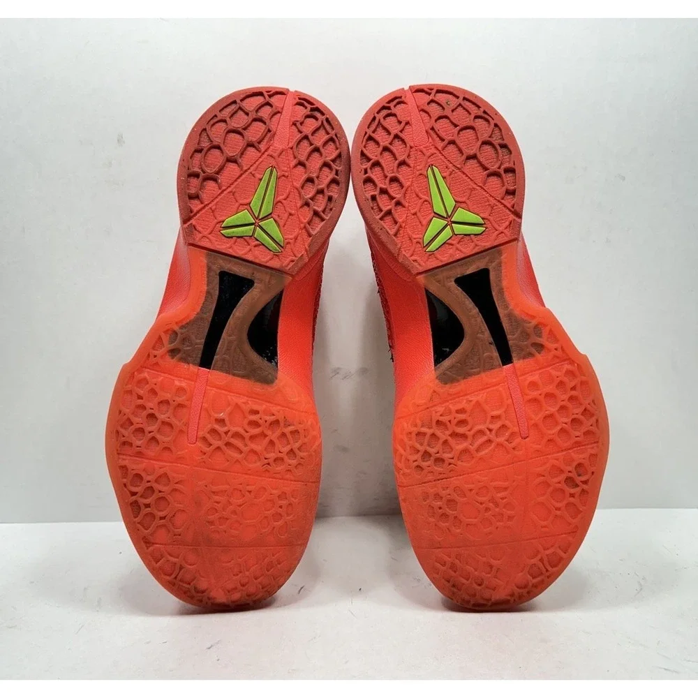 Nike Kobe 6 Protro Reverse Grinch Red Men's Size 8 FV4921-600 Shoes